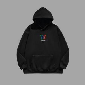 Black Free Play Hoodie